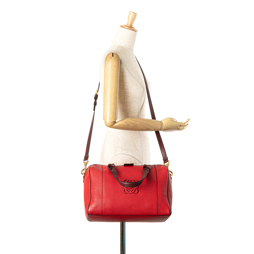 Leather Fusta 31 Red - Gaby Paris