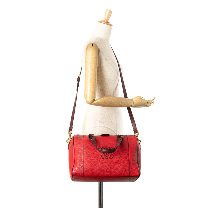 Leather Fusta 31 Red - Gaby Paris