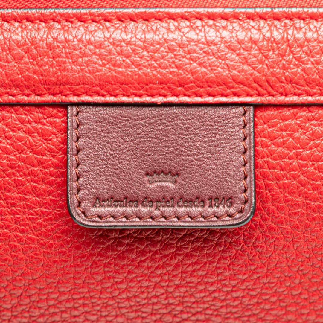 Leather Fusta 31 Red - Gaby Paris