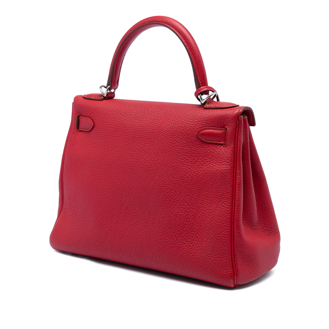 Hermès Kelly II Retourne 28 Togo Rouge