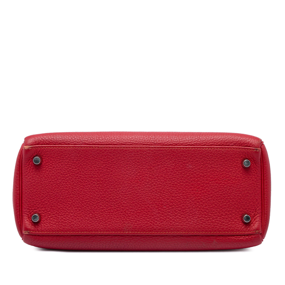 Hermès Kelly II Retourne 28 Togo Rouge