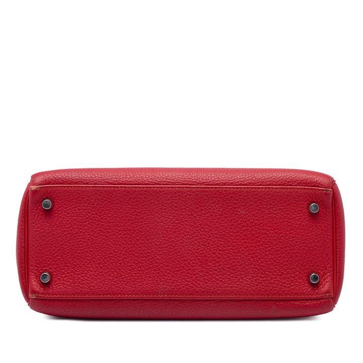 Hermès Kelly II Retourne 28 Togo Rouge