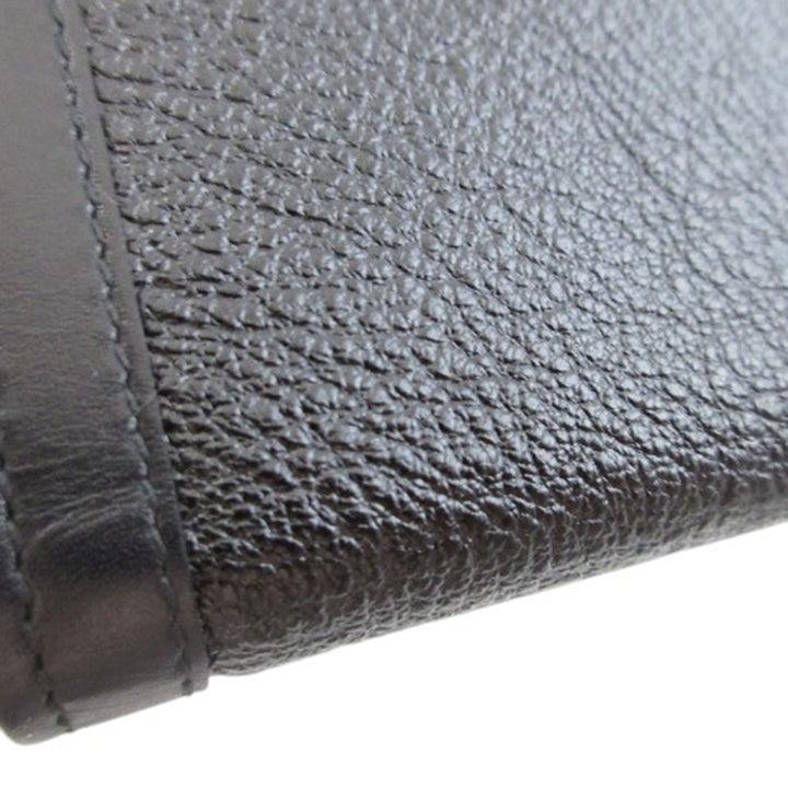 Bvlgari Cuir Doppio Tondo Bifold Portefeuille long