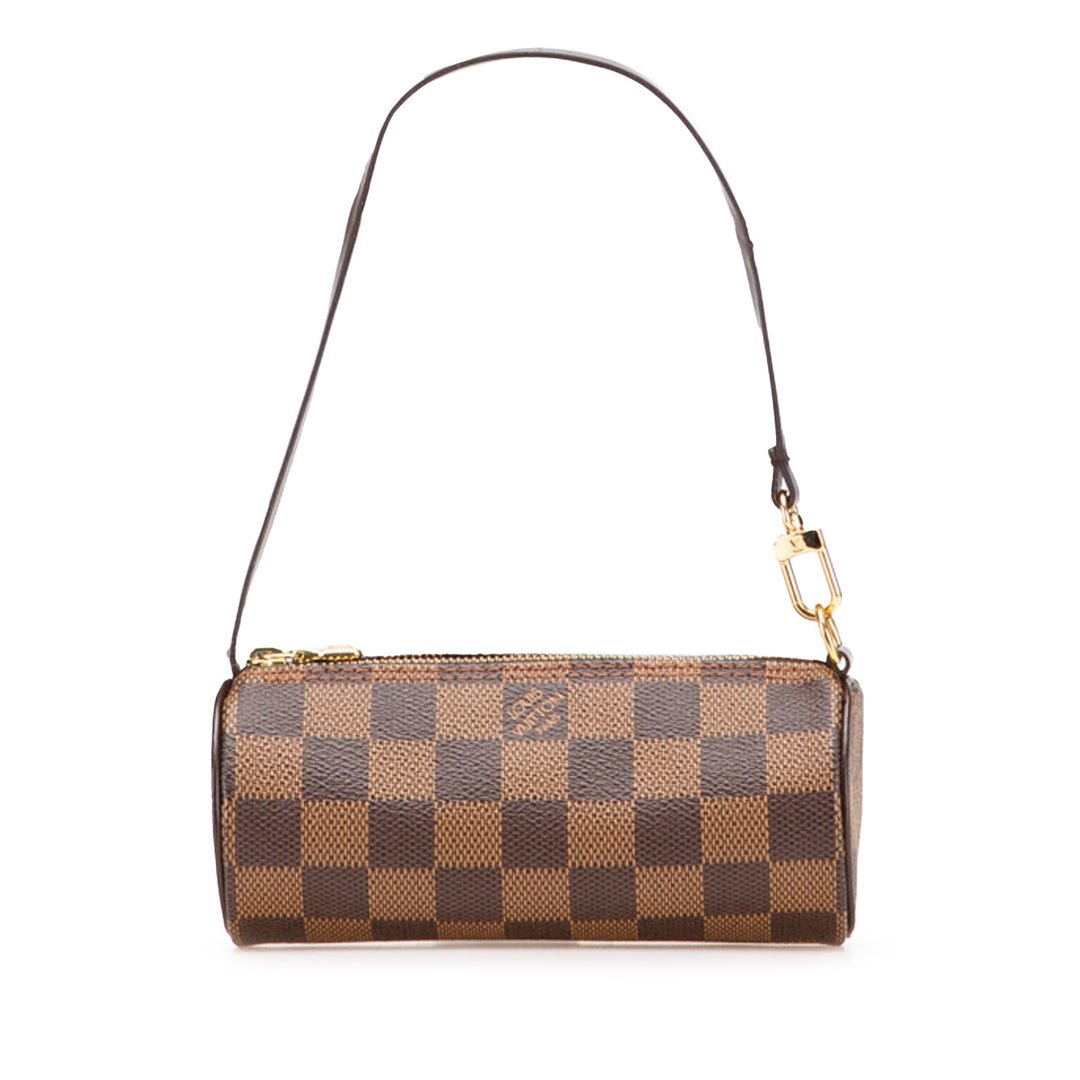 Damier Ebene Papillon Pochette Brown - Gaby Paris