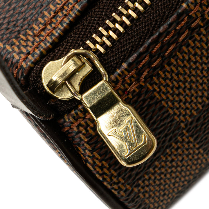 Damier Ebene Papillon Pochette Brown - Gaby Paris