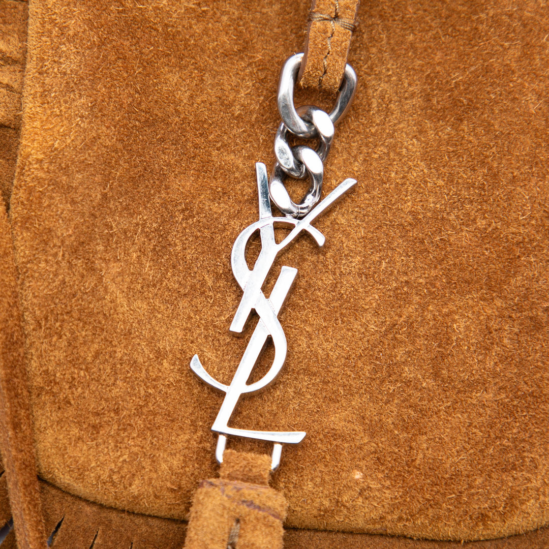 Anita Fringed Sac Toy Marron