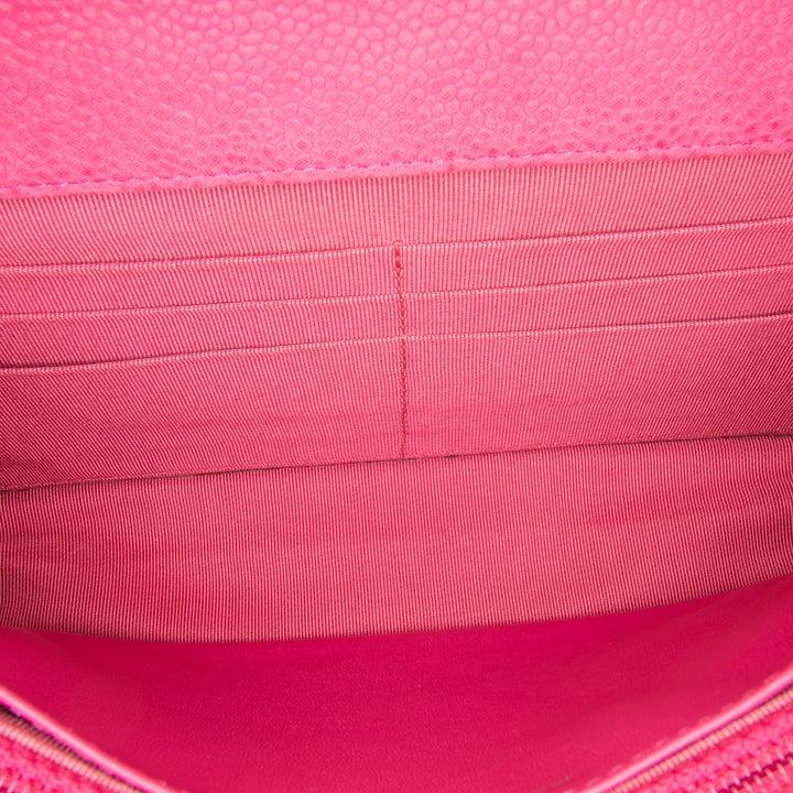 CC Caviar Wallet on Chain Pink - Gaby Paris