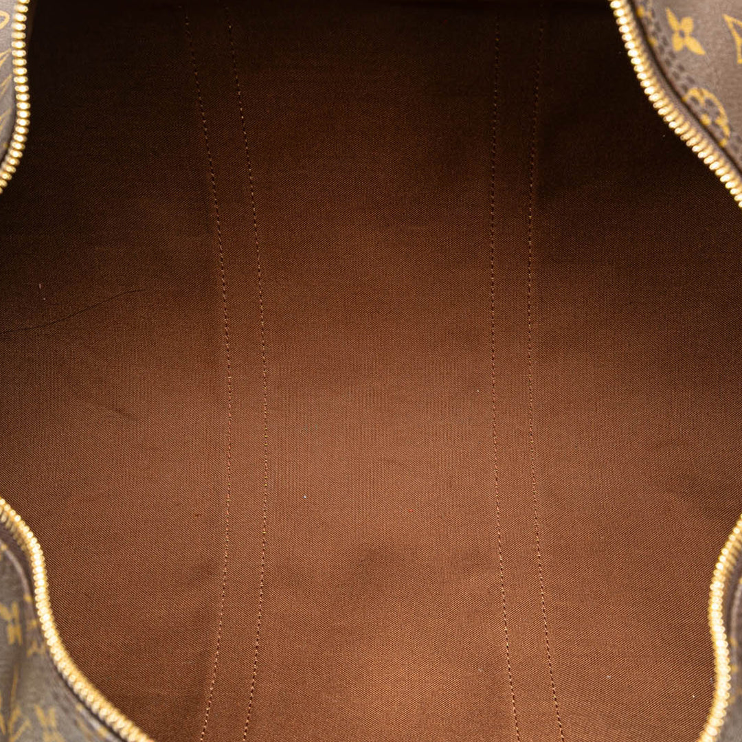 Louis Vuitton Monogram Keepall 50 Marron – GABY PARIS Authentique