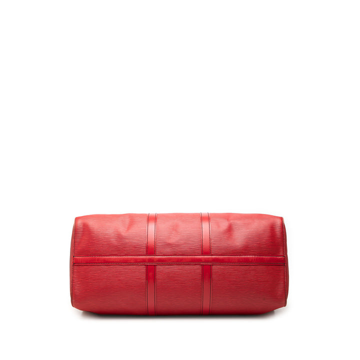 Louis Vuitton Keepall 50 Épi Rouge – vue 3 – GABY PARIS