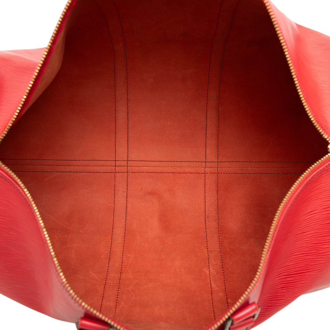 Louis Vuitton Keepall 50 Épi Rouge – vue 4 – GABY PARIS