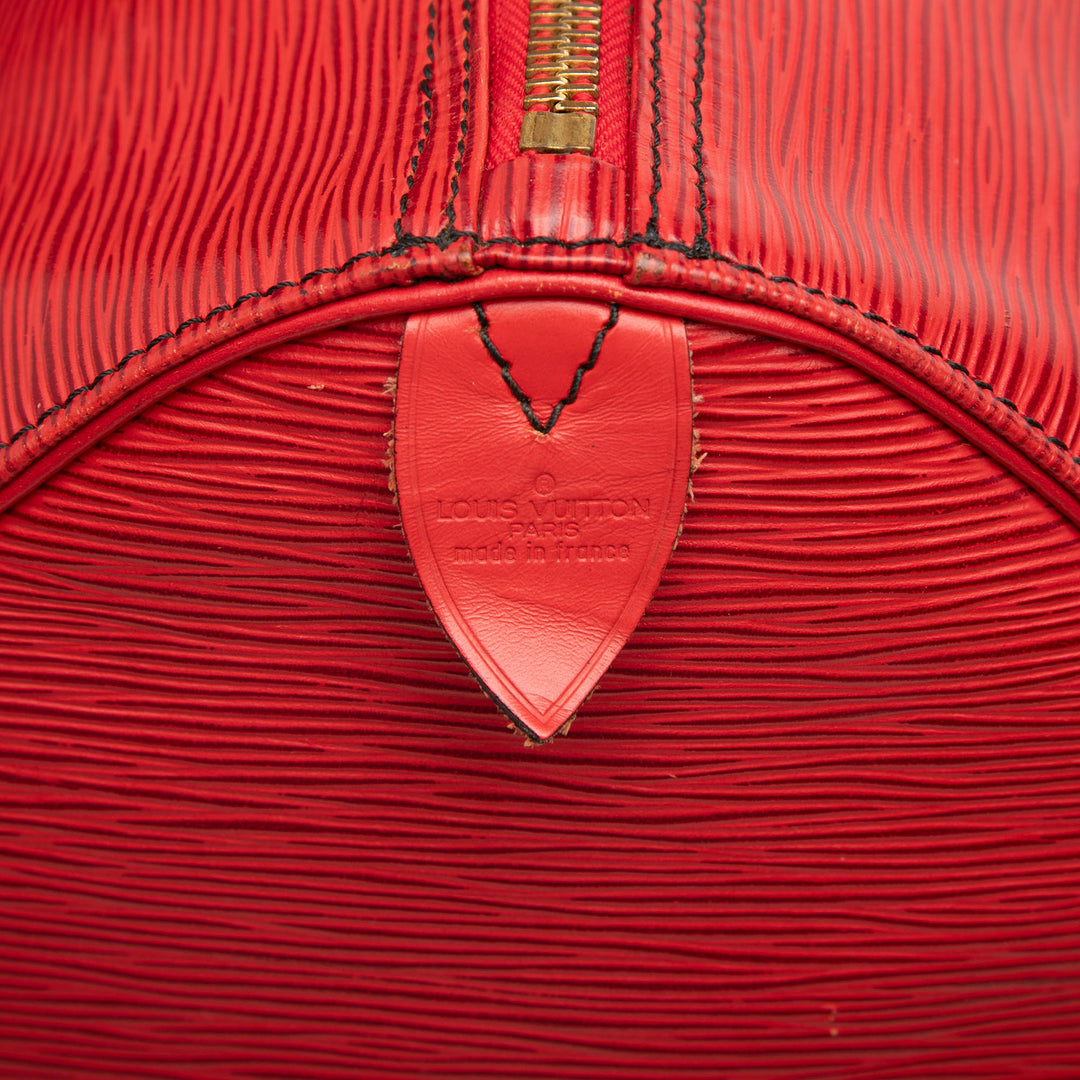 Louis Vuitton Keepall 50 Épi Rouge – vue 5 – GABY PARIS