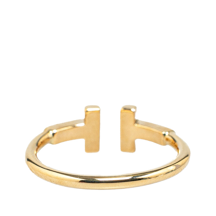 18K Yellow Gold T Wire Ring Gold - Gaby Paris