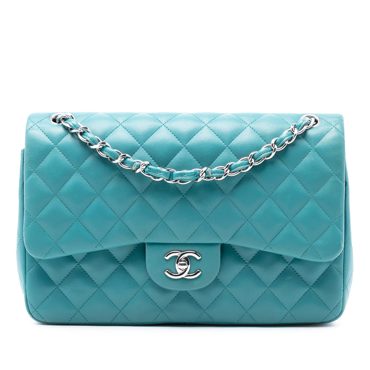 Chanel Jumbo Classic Cuir d’agneau Double rabat