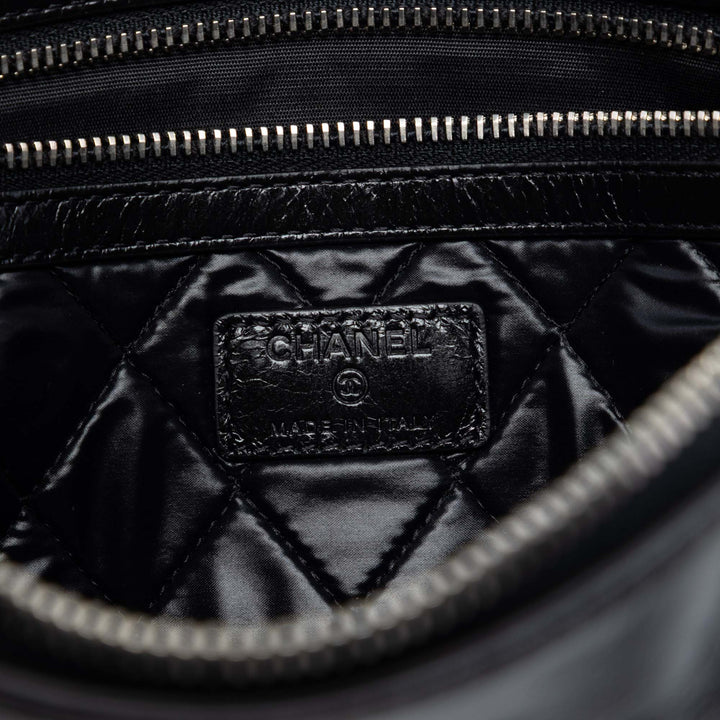 Chanel Distressed Cuir de veau Je Ne Suis Pas En Solde Pochette