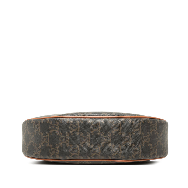 Celine Triomphe Ava Sac Triomphe enduite Marron