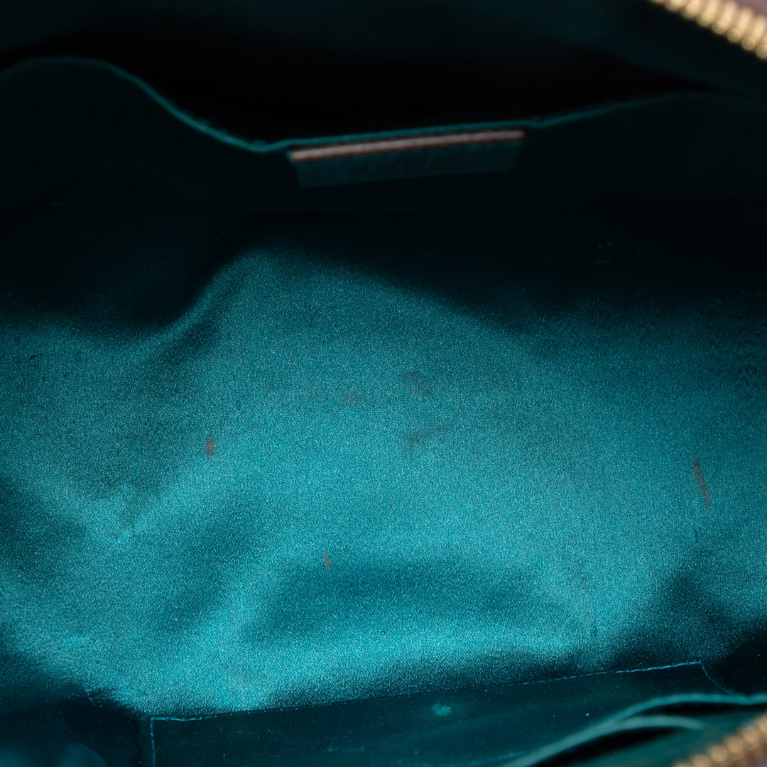 Gucci Small GG Supreme Web Ophidia Dome Sac porté croisé