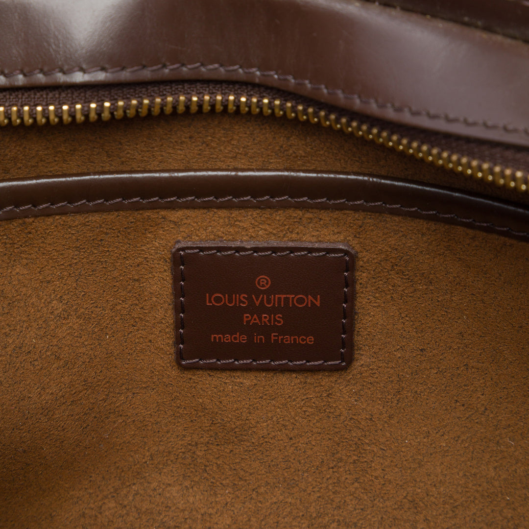 Louis Vuitton Saint Louis Pochette Damier Ébène Marron – vue 5 – GABY PARIS