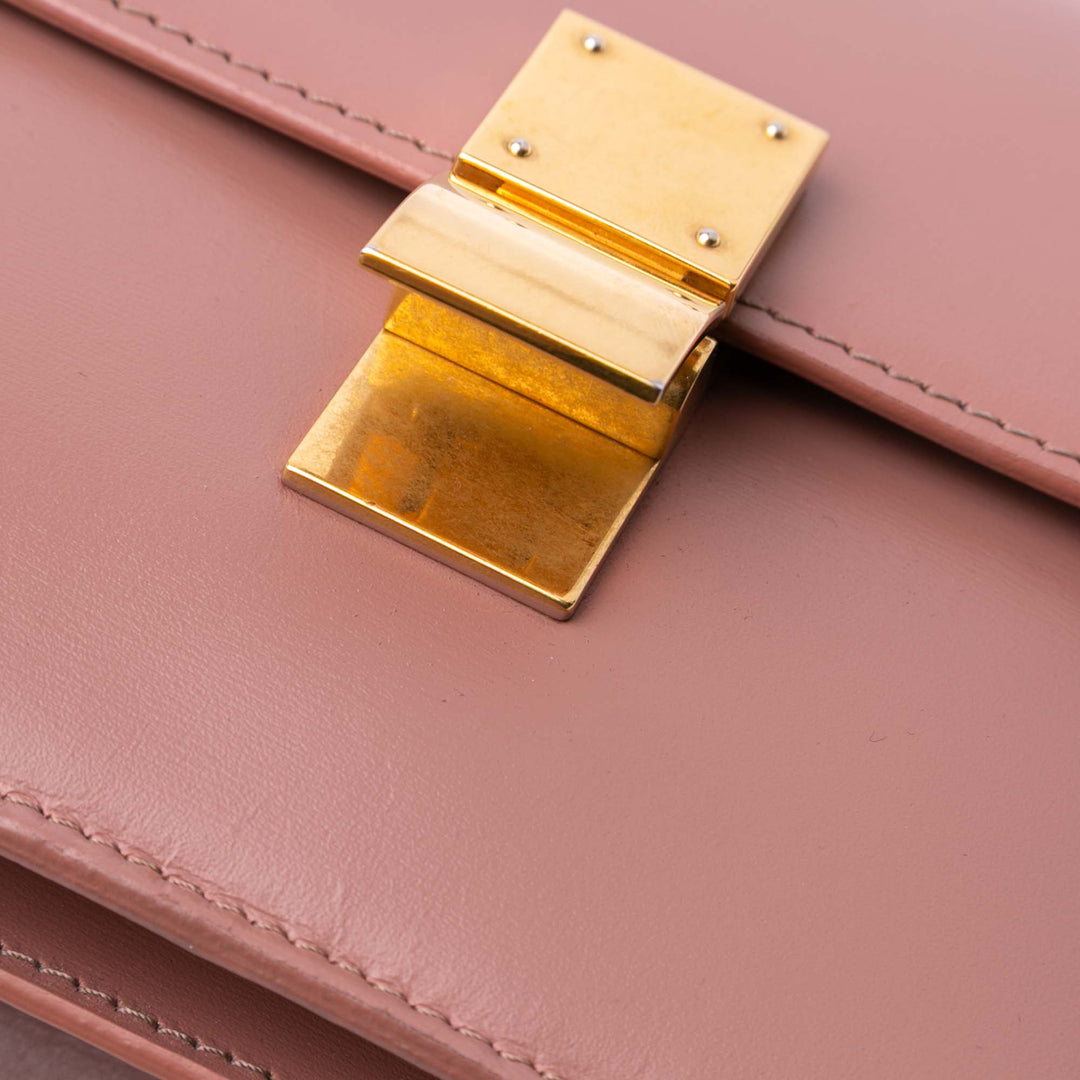 Teen Calfskin Classic Box Pink - Gaby Paris