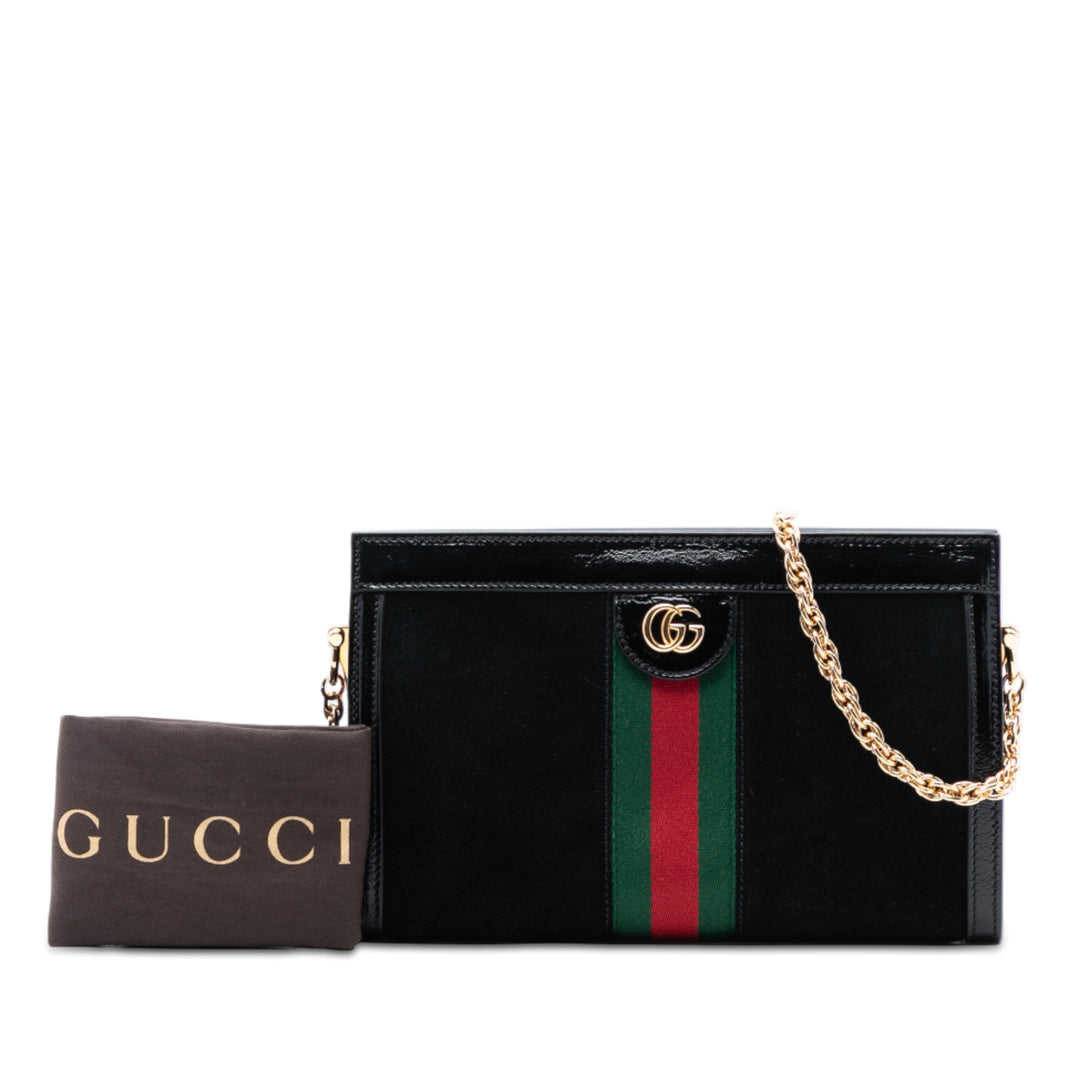 Gucci Small Daim Ophidia Chain Sac porté croisé