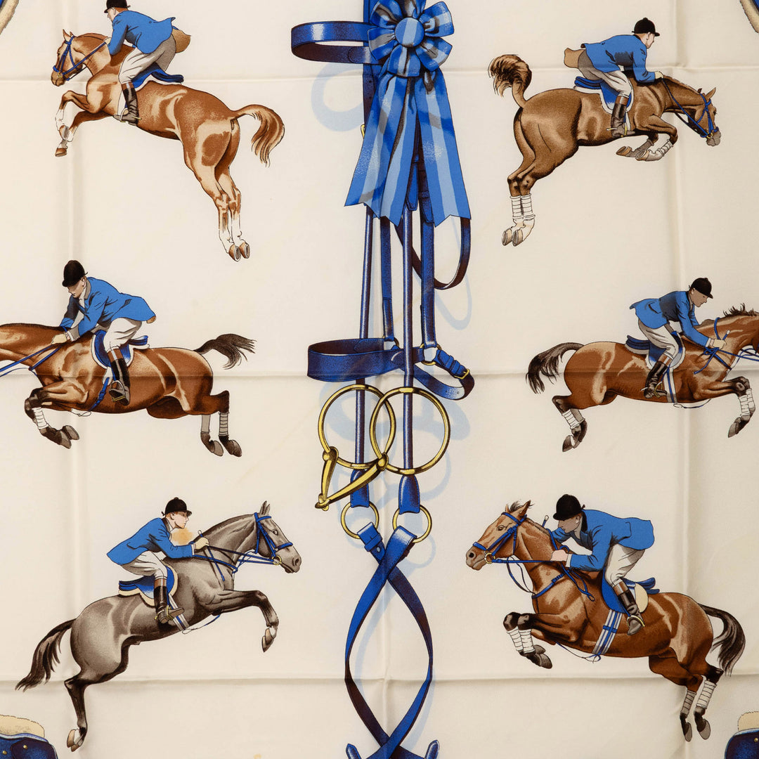 Hermès Jumping Soie Foulard 90 – GABY PARIS Authentique