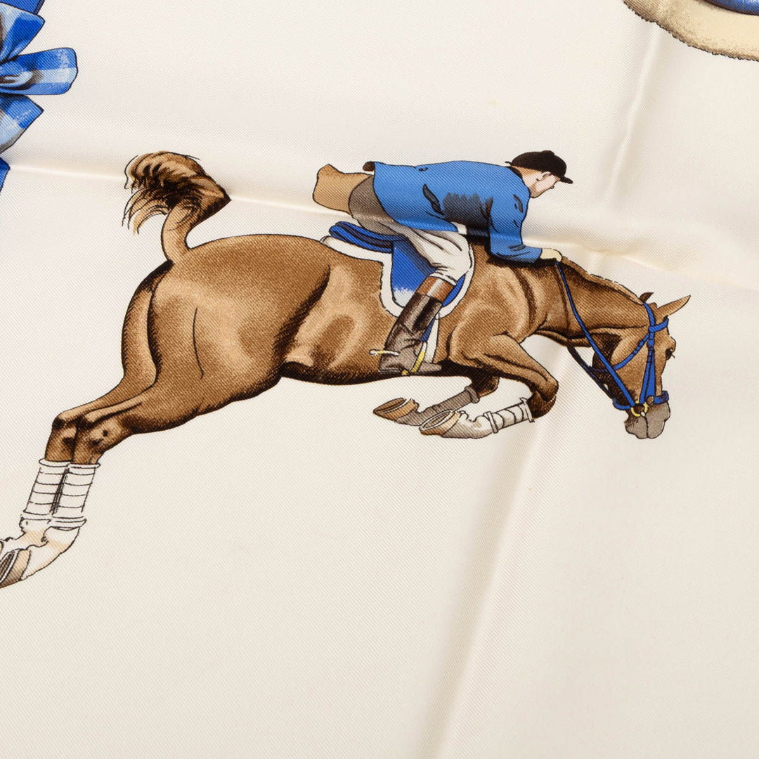Hermès Jumping Soie Foulard 90 – GABY PARIS Authentique