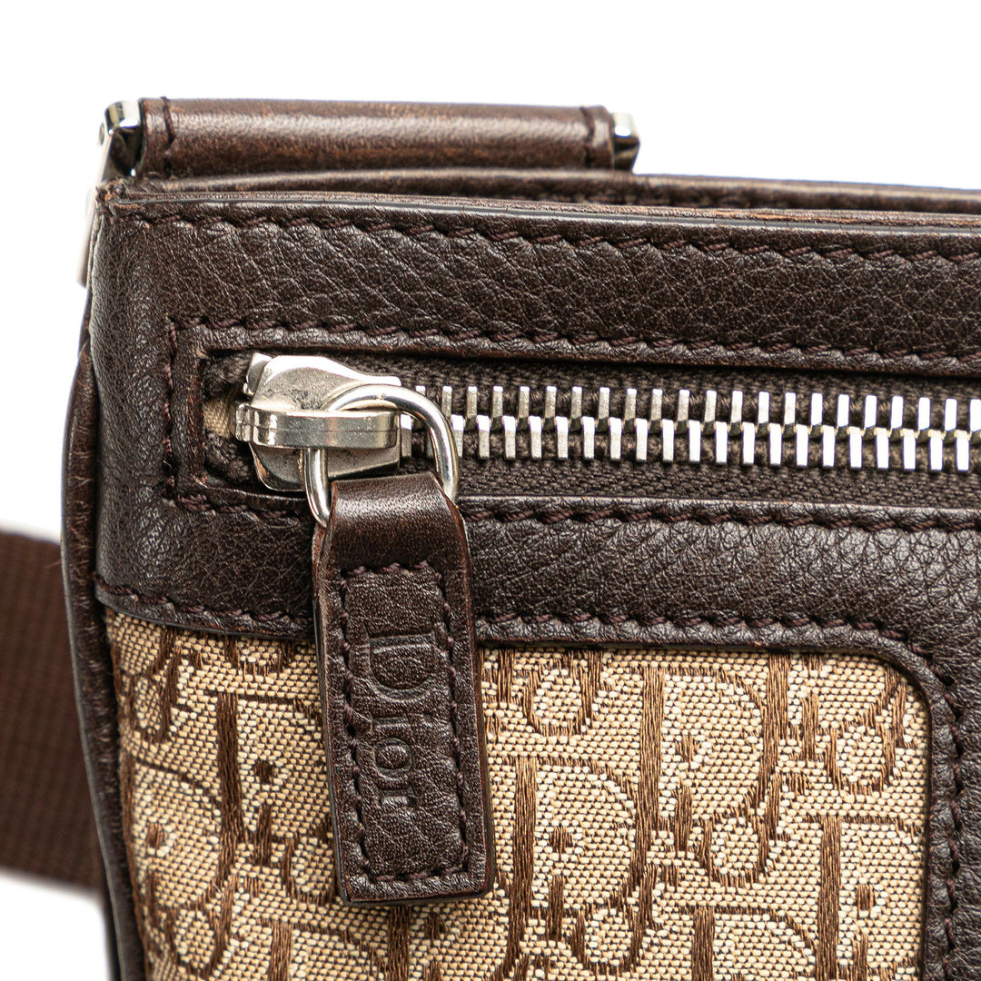 Dior Diorissimo Trotter Canvas Street Chic Crossbody Brown - gabyparis.fr