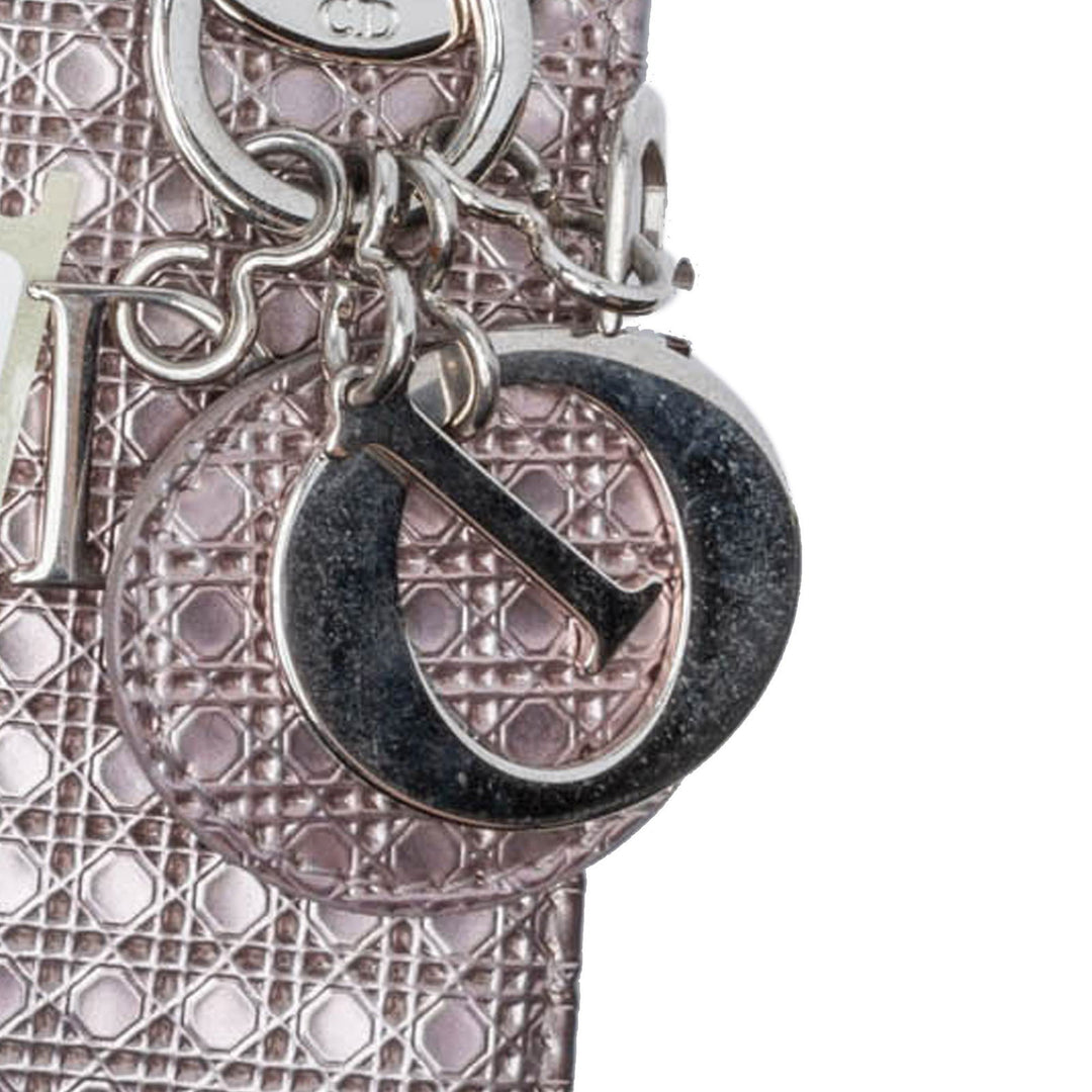 Dior Micro Patent Microcannage Lady Dior Purple - GABY PARIS
