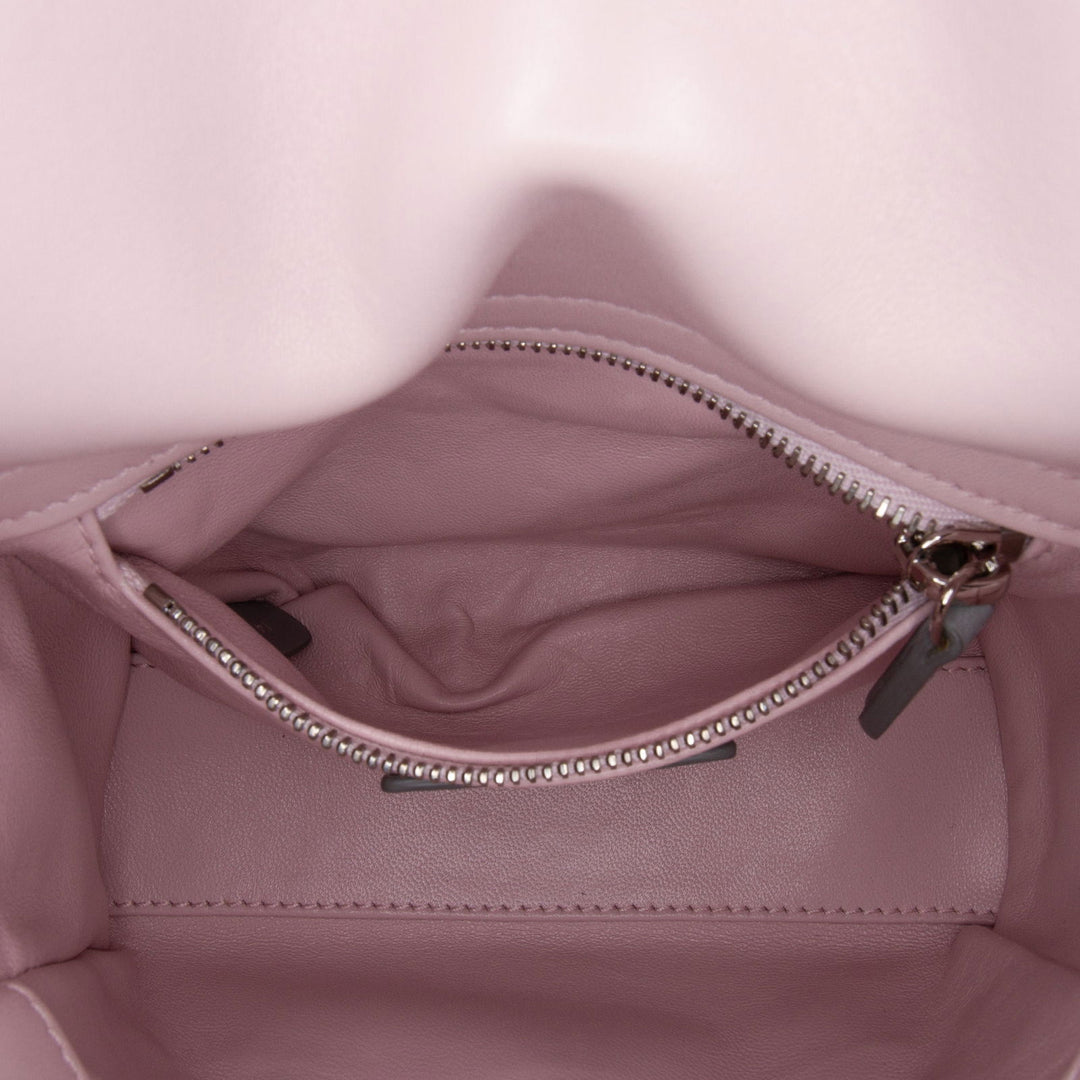 Dior Mini Tricolor Lambskin Cannage Lady Dior Pink - GABY PARIS