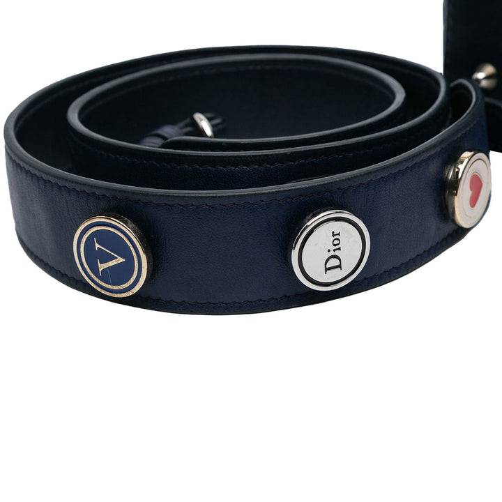 Dior Small Lambskin Cannage My ABCDior Lady Dior Blue - GABY PARIS