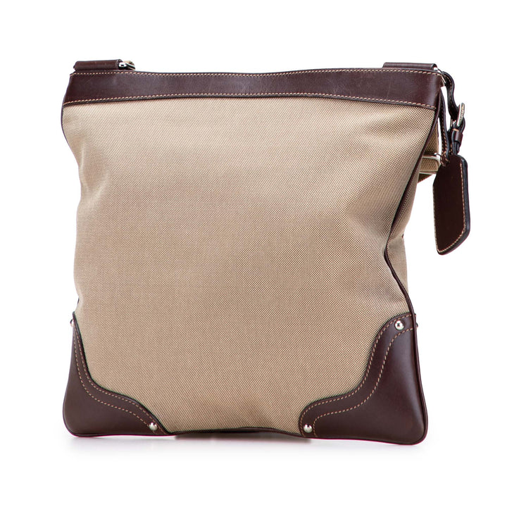 Prada Toile Canapa Logo Sac porté croisé
