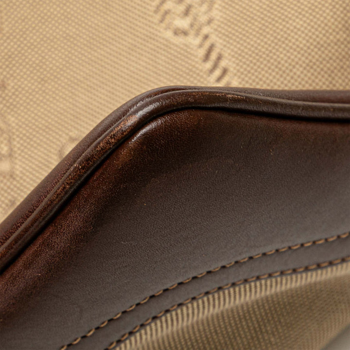 Prada Toile Canapa Logo Sac porté croisé