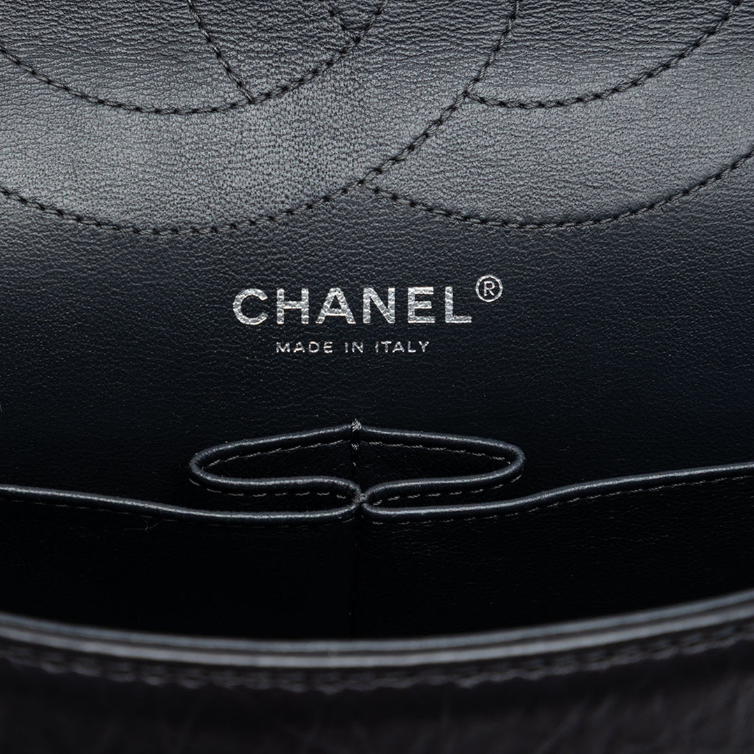 Chanel Matelassé vieilli Cuir de veau Reissue 2.55 Double rabat 227