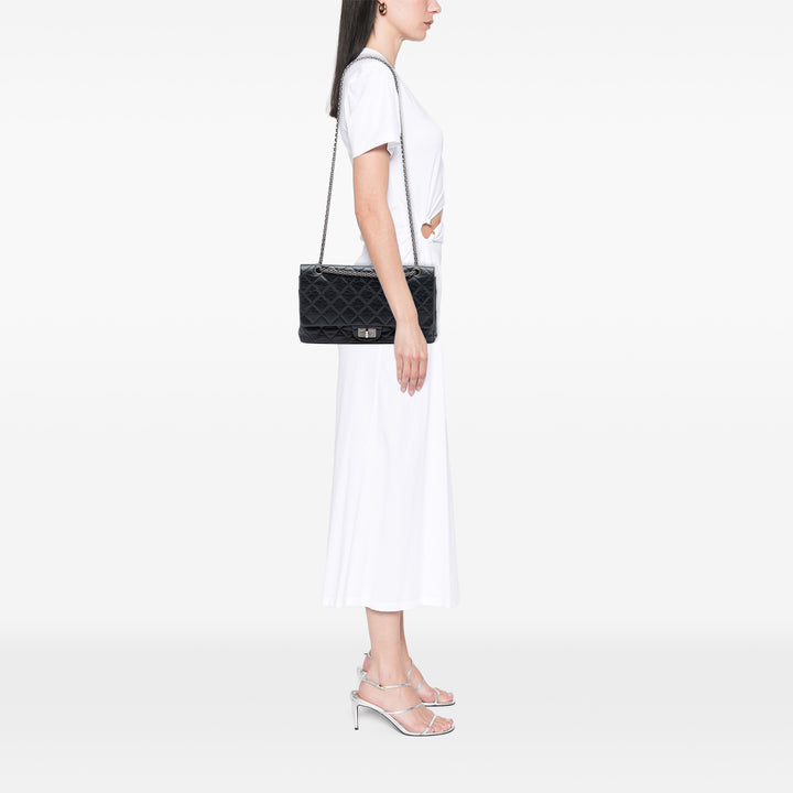 Chanel Matelassé vieilli Cuir de veau Reissue 2.55 Double rabat 227
