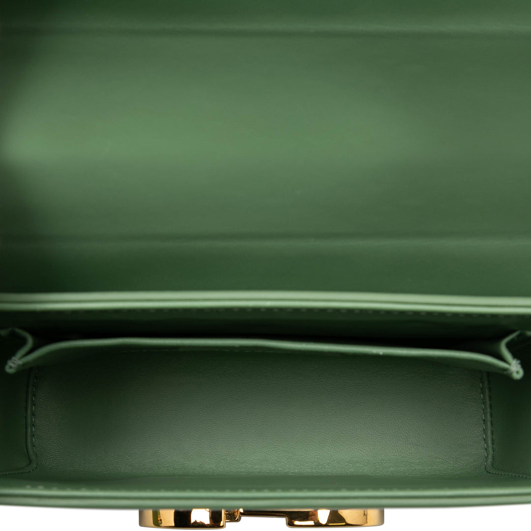 Dior Micro Smooth Cuir de veau 30 Montaigne à rabat