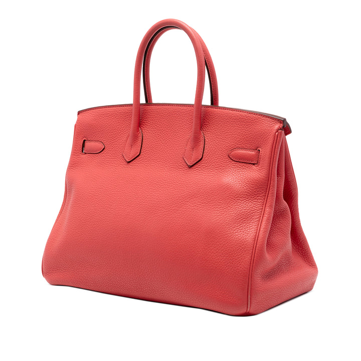 Hermès Clemence Birkin Retourne 35
