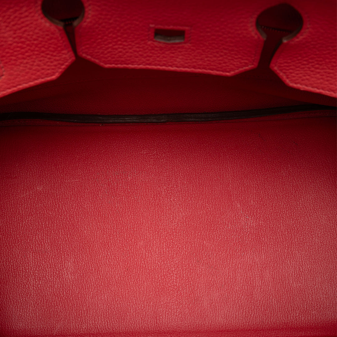Hermès Clemence Birkin Retourne 35