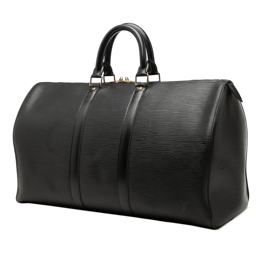 Louis Vuitton Keepall 45 Épi Noir – vue 2 – GABY PARIS