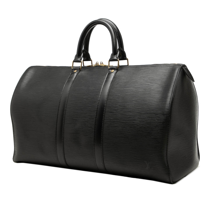 Louis Vuitton Keepall 45 Épi Noir – vue 2 – GABY PARIS