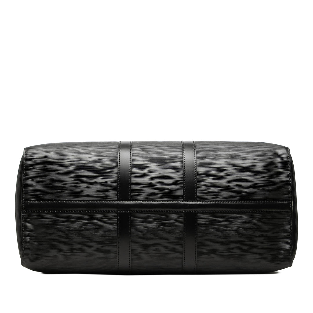 Louis Vuitton Keepall 45 Épi Noir – vue 3 – GABY PARIS