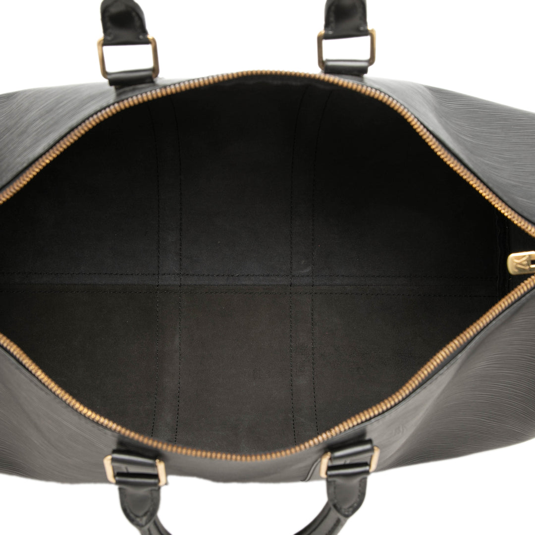 Louis Vuitton Keepall 45 Épi Noir – vue 4 – GABY PARIS