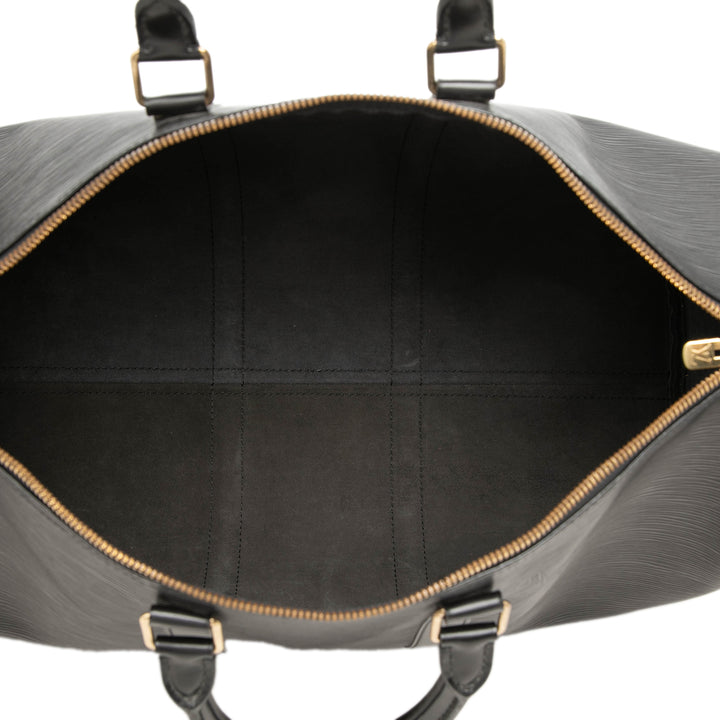 Louis Vuitton Keepall 45 Épi Noir – vue 4 – GABY PARIS