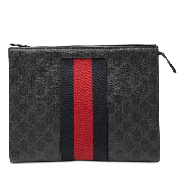 Gucci GG Supreme Web Pochette