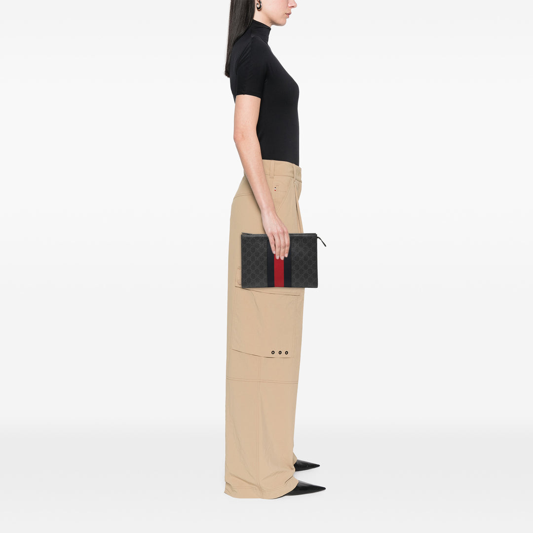 Gucci GG Supreme Web Pochette