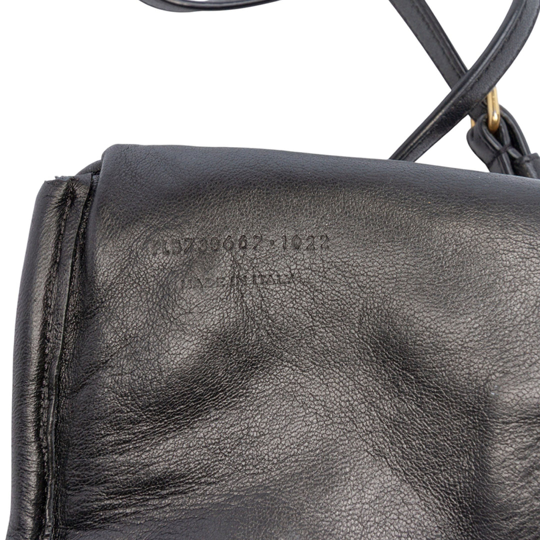 Saint Laurent Mini Matelassé Cuir d’agneau Gaby Zippered Pochette