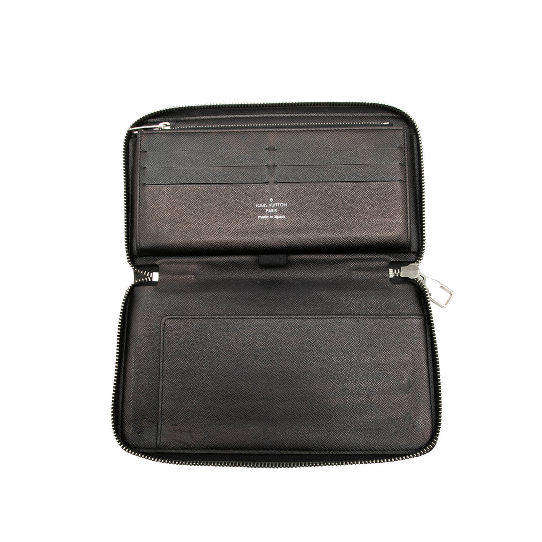 Louis Vuitton Damier Graphite Illustre Zippy Portefeuille organisateur