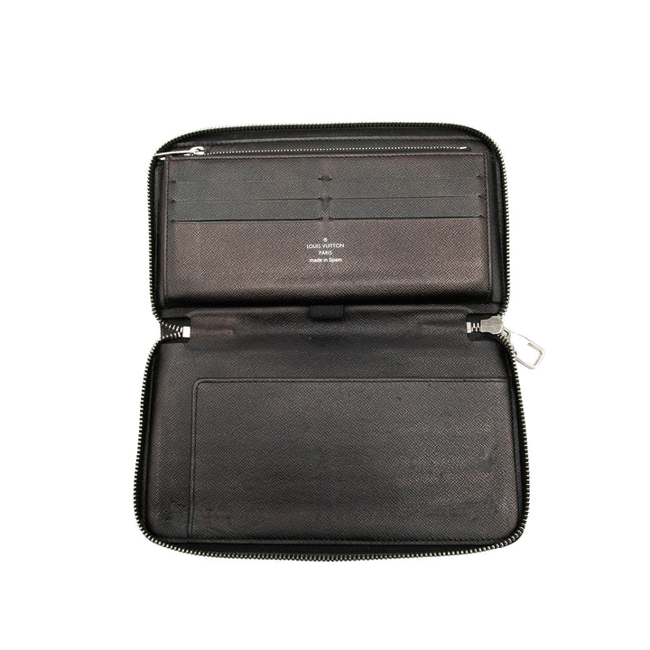Louis Vuitton Damier Graphite Illustre Zippy Portefeuille organisateur