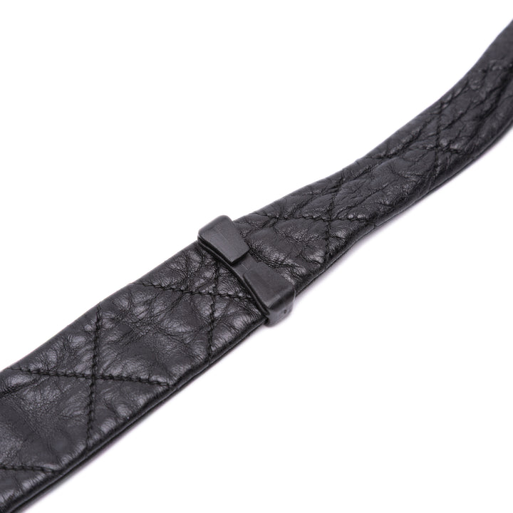 Chanel Mini Quilted Cuir d’agneau Camera Sac porté croisé Noir