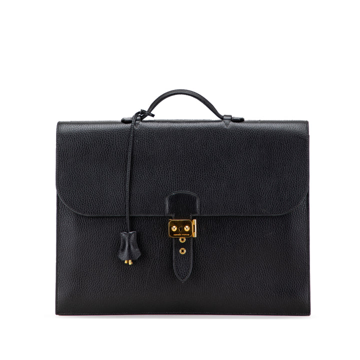 Ardennes Sac A Depeches 38 Black - Gaby Paris