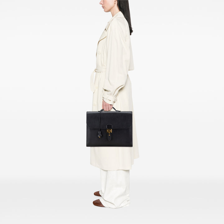 Ardennes Sac A Depeches 38 Black - Gaby Paris