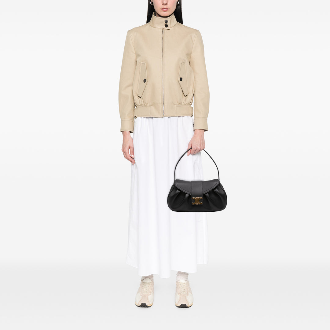Celine Medium Cuir de veau Triomphe Polly Sac bandoulière